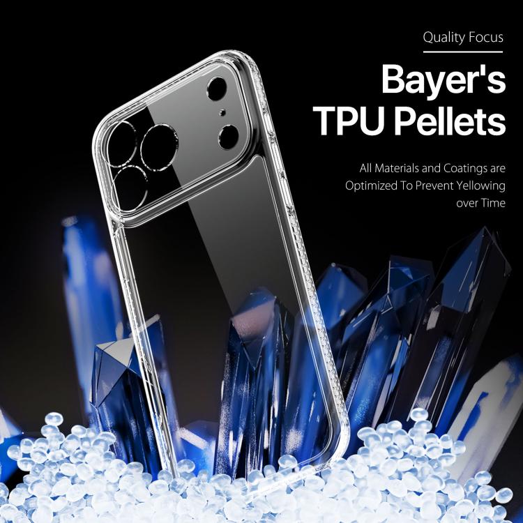 For iPhone 17 Pro Max DUX DUCIS Clin Series PC + TPU Phone Case - Transparent