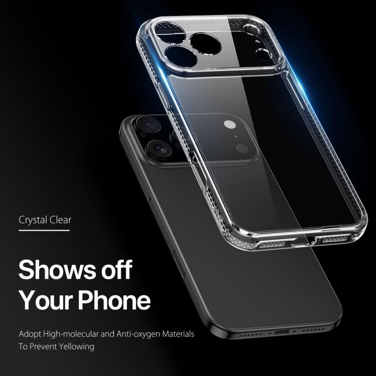 For iPhone 17 Pro DUX DUCIS Clin Series PC + TPU Phone Case - Transparent
