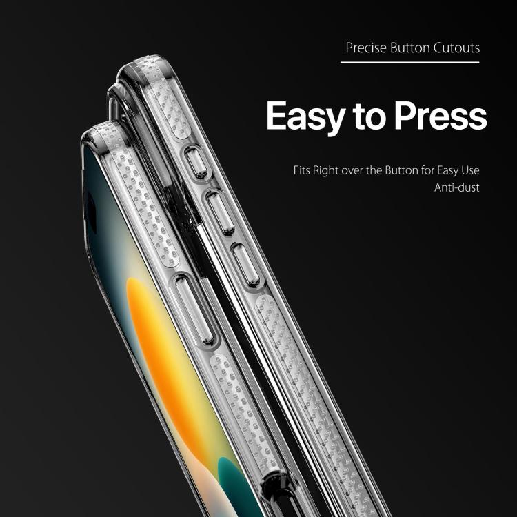 For iPhone 17 Pro DUX DUCIS Clin Series PC + TPU Phone Case - Transparent