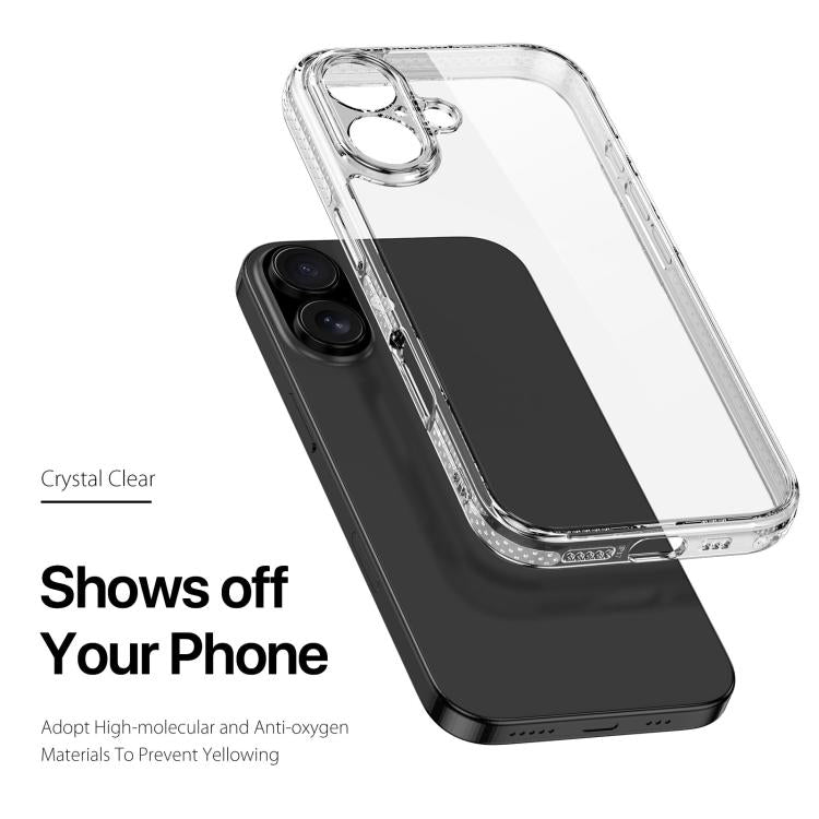 For iPhone 17 DUX DUCIS Clin Series PC + TPU Phone Case - Transparent