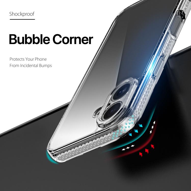 For iPhone 17 DUX DUCIS Clin Series PC + TPU Phone Case - Transparent