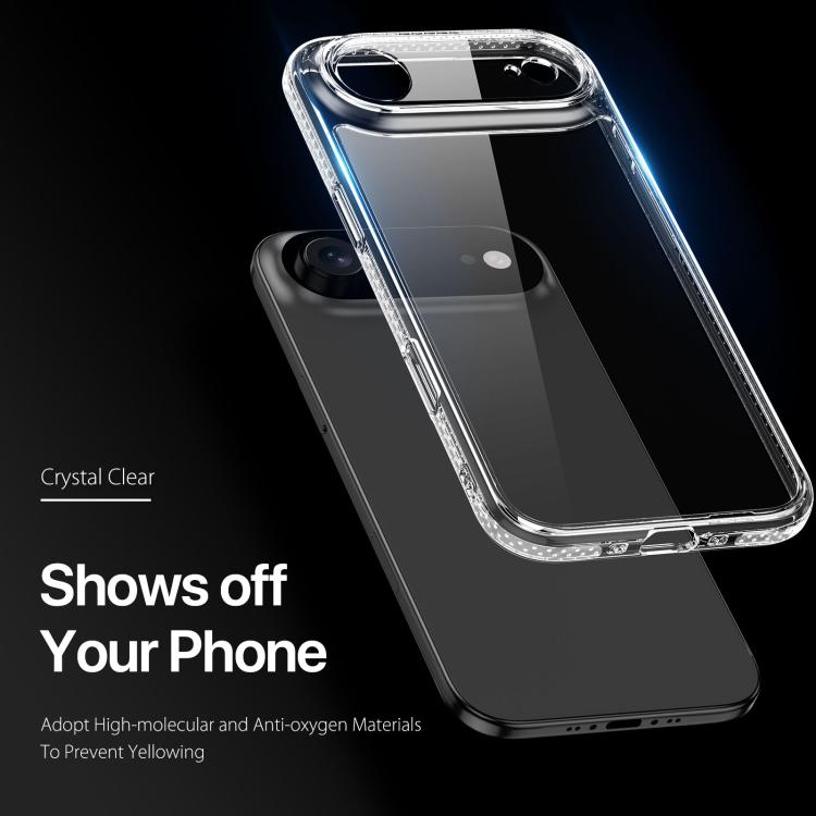 For iPhone Air DUX DUCIS Clin Series PC + TPU Phone Case - Transparent