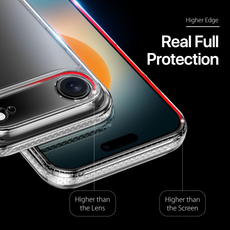 For iPhone Air DUX DUCIS Clin Series PC + TPU Phone Case - Transparent