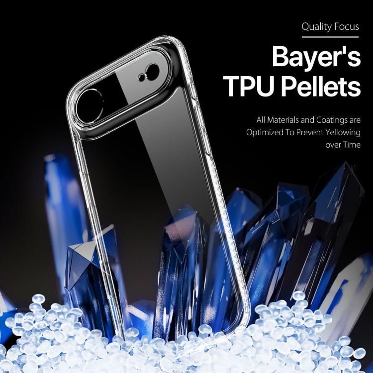 For iPhone Air DUX DUCIS Clin Series PC + TPU Phone Case - Transparent