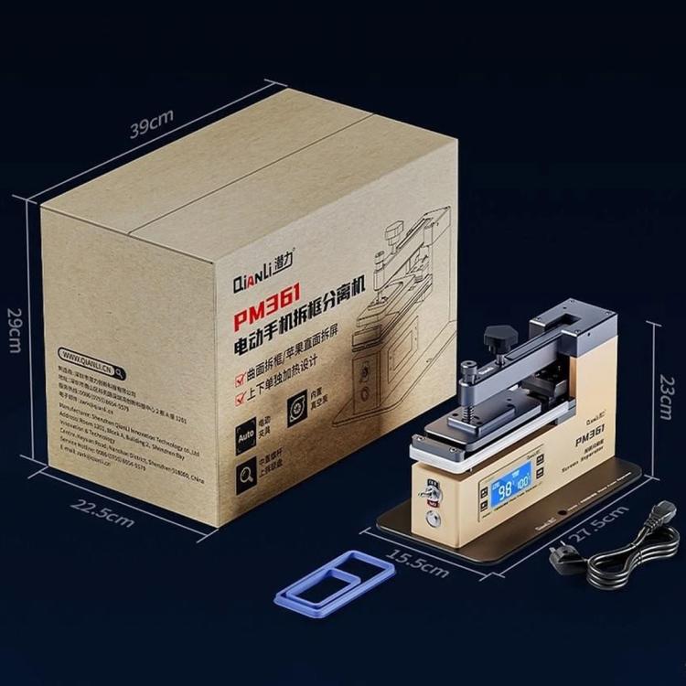 Qianli PM361 Electric Mobile Phone Disassembly Frame Back Cover Separator, Plug:EU Plug