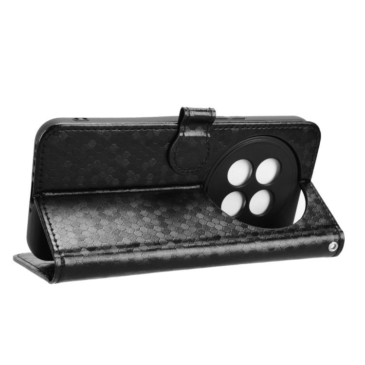 For Meizu Note 16 Pro Honeycomb Dot Texture Leather Phone Case