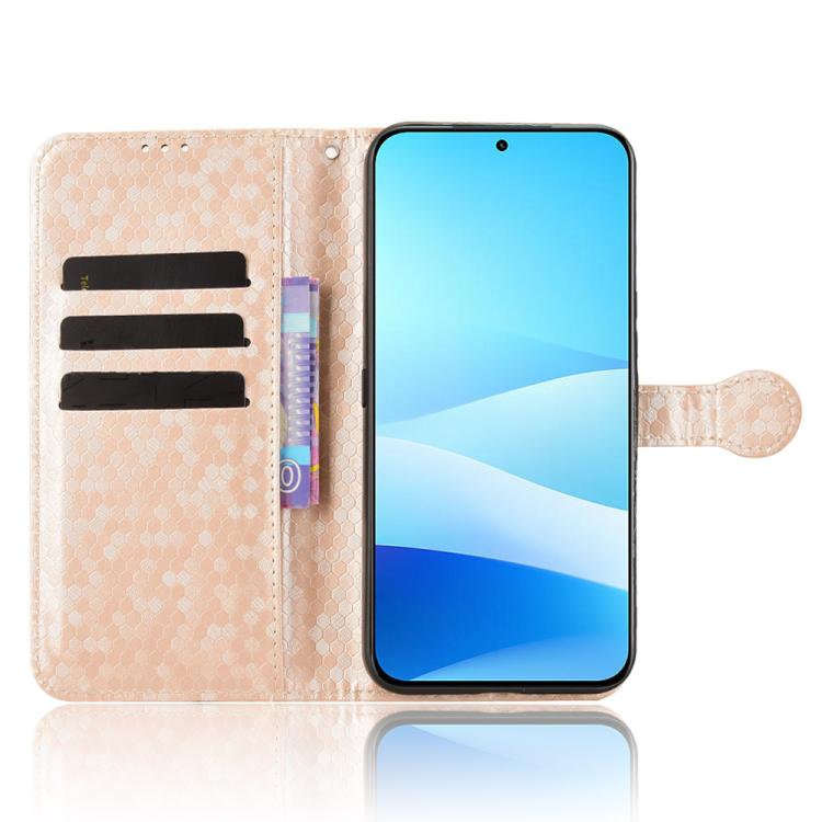 For Meizu Note 16 Pro Honeycomb Dot Texture Leather Phone Case