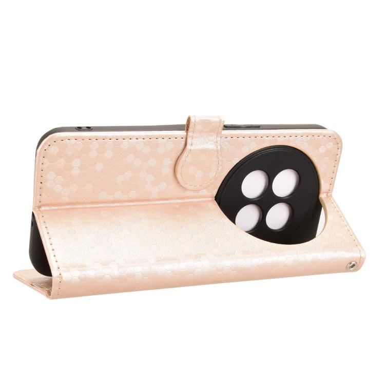 For Meizu Note 16 Pro Honeycomb Dot Texture Leather Phone Case