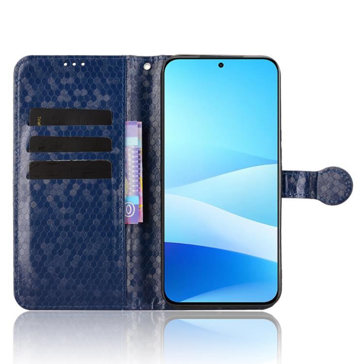 For Meizu Note 16 Pro Honeycomb Dot Texture Leather Phone Case