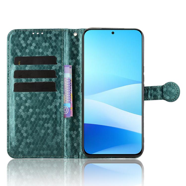 For Meizu Note 16 Pro Honeycomb Dot Texture Leather Phone Case