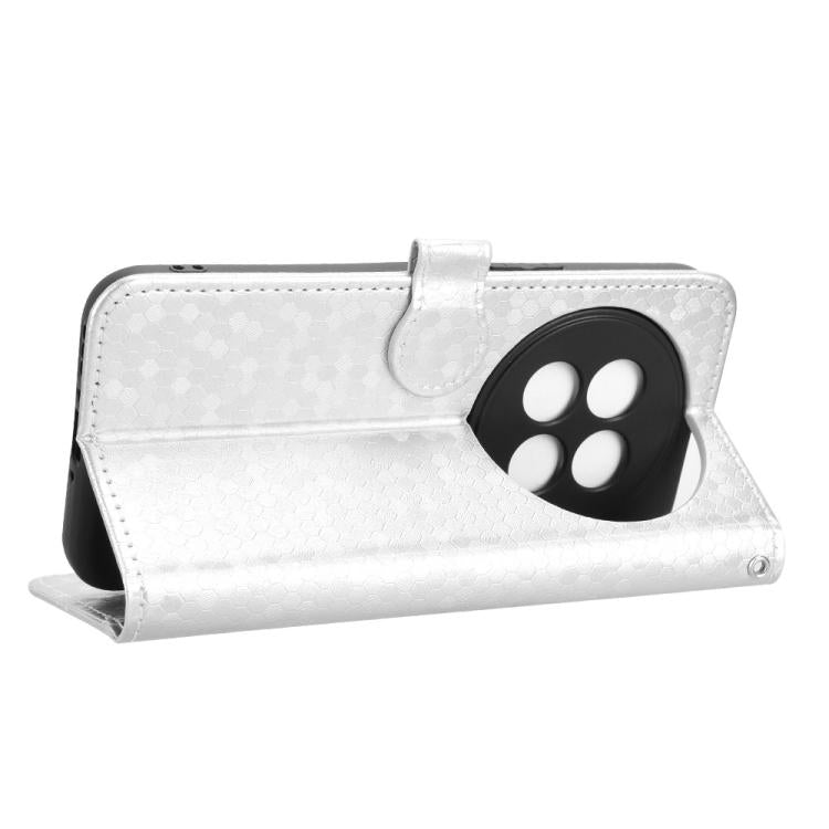 For Meizu Note 16 Pro Honeycomb Dot Texture Leather Phone Case