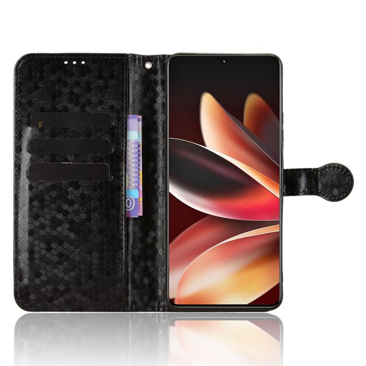 For Meizu Note 16 Honeycomb Dot Texture Leather Phone Case