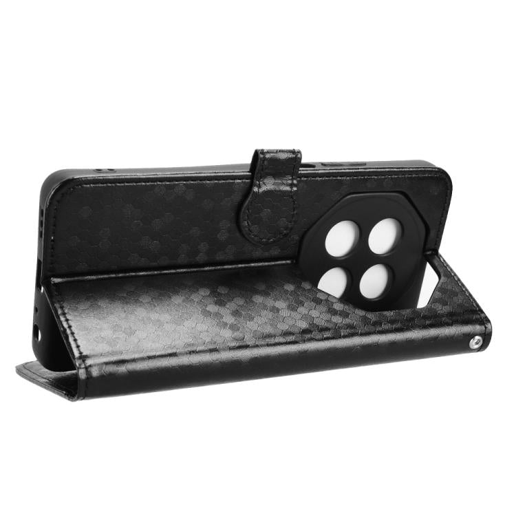 For Meizu Note 16 Honeycomb Dot Texture Leather Phone Case