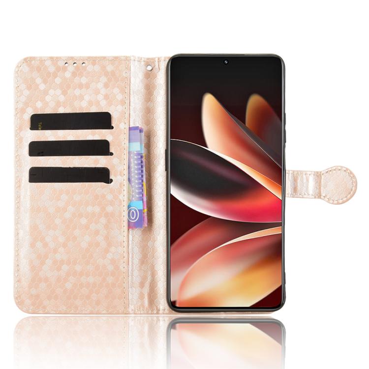 For Meizu Note 16 Honeycomb Dot Texture Leather Phone Case