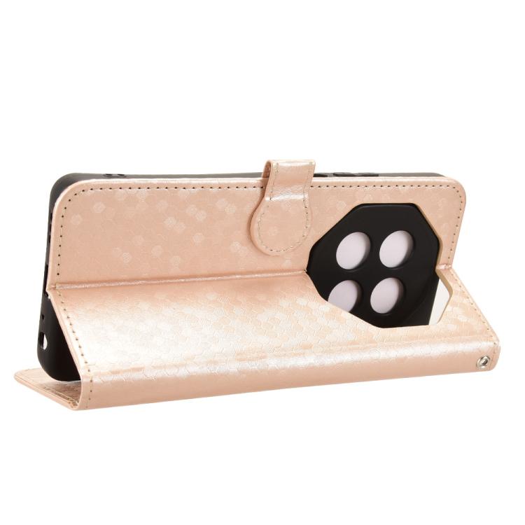 For Meizu Note 16 Honeycomb Dot Texture Leather Phone Case