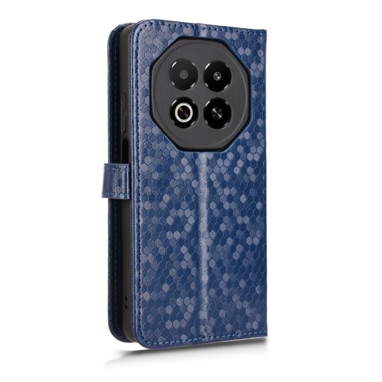 For Meizu Note 16 Honeycomb Dot Texture Leather Phone Case