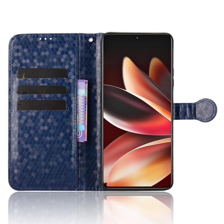 For Meizu Note 16 Honeycomb Dot Texture Leather Phone Case