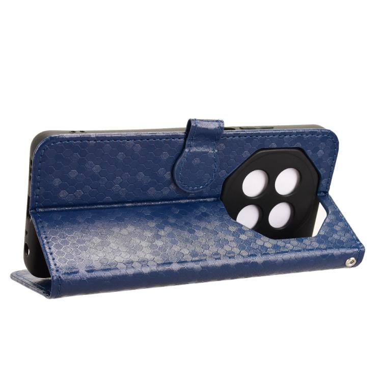 For Meizu Note 16 Honeycomb Dot Texture Leather Phone Case