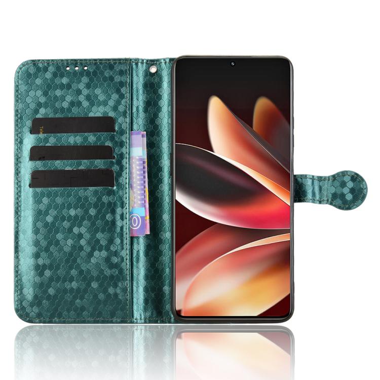 For Meizu Note 16 Honeycomb Dot Texture Leather Phone Case