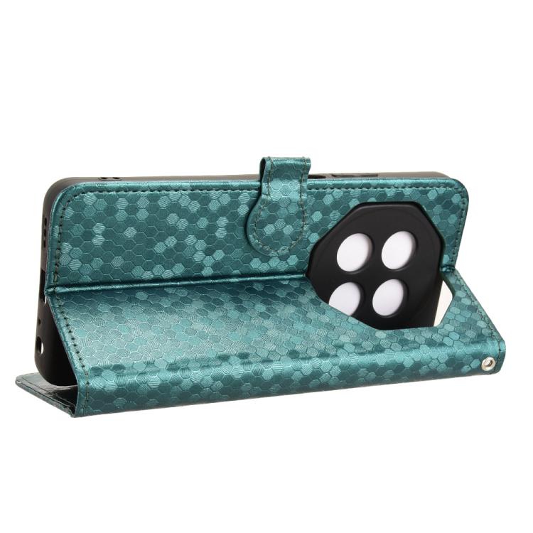 For Meizu Note 16 Honeycomb Dot Texture Leather Phone Case