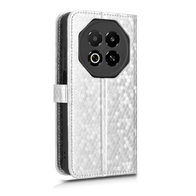 For Meizu Note 16 Honeycomb Dot Texture Leather Phone Case