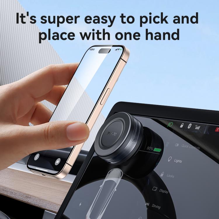 Yesido C223 Electric Vacuum Suction Cup MagSafe Car Mount - Black