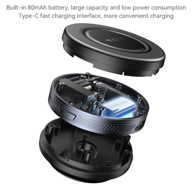 Yesido C223 Electric Vacuum Suction Cup MagSafe Car Mount - Black
