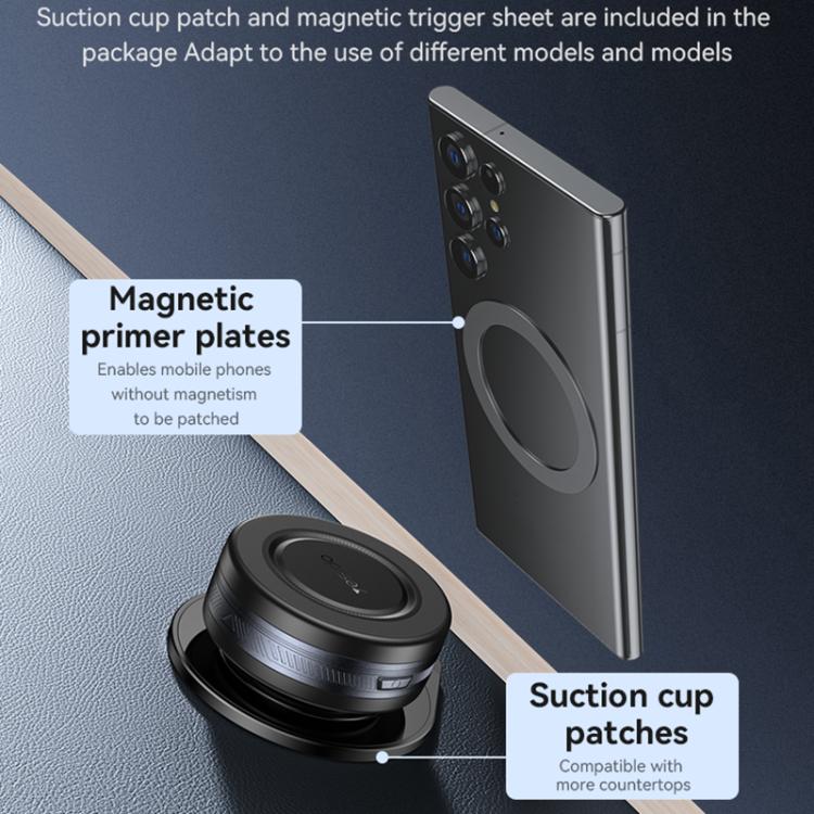 Yesido C223 Electric Vacuum Suction Cup MagSafe Car Mount - Black