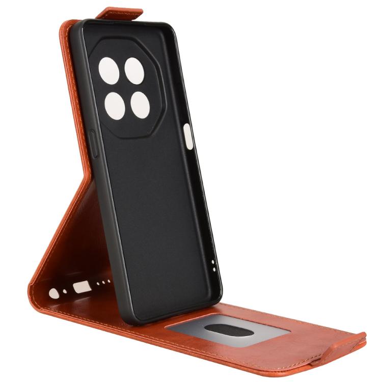 For Meizu Note 16 Magnetic Vertical Flip Leather Phone Case with Buckle