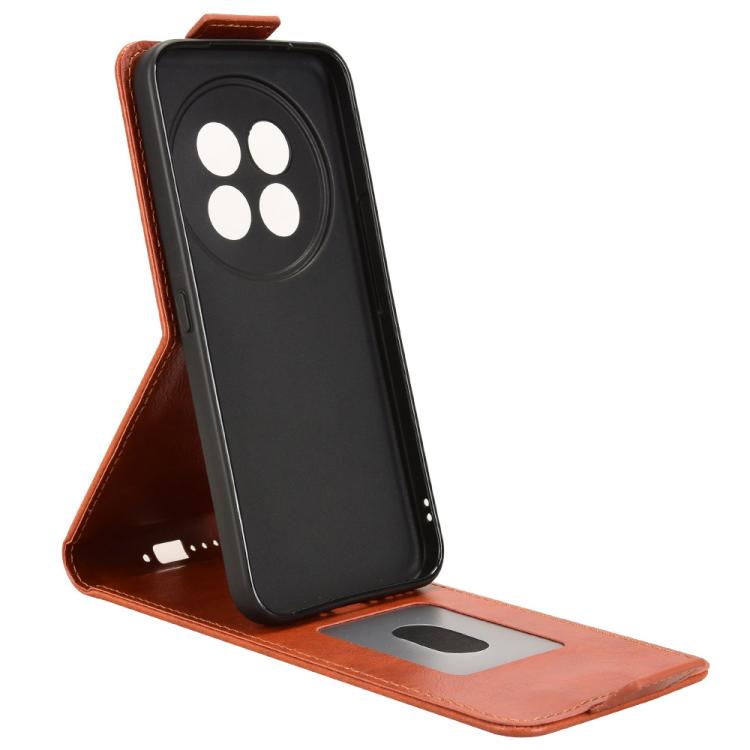 For Meizu Note 16 Pro Magnetic Vertical Flip Leather Phone Case with Buckle