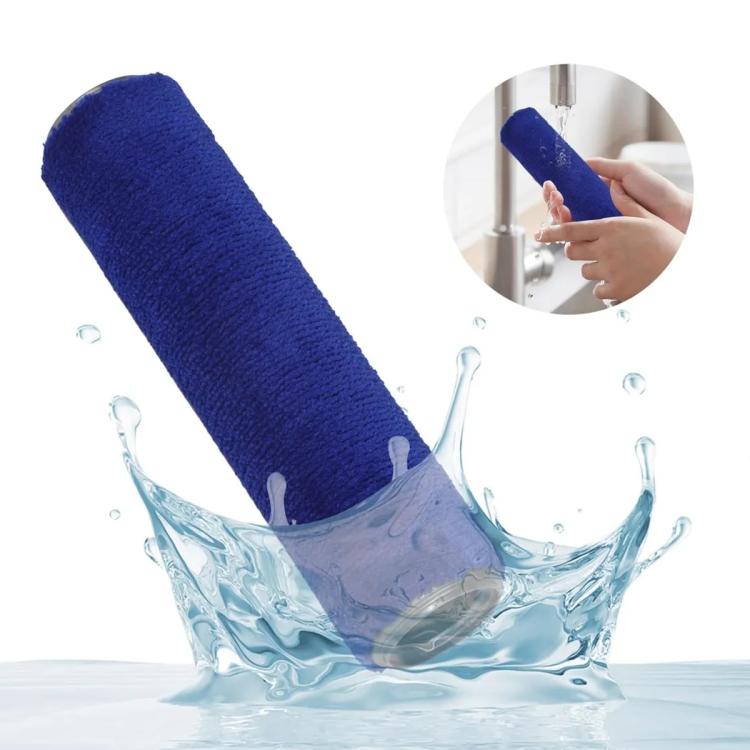 Vacuum Cleaner Cleaning Soft Velvet Roller Brush For Dyson V12 - Blue