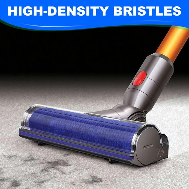Vacuum Cleaner Cleaning Soft Velvet Roller Brush For Dyson V12 - Blue