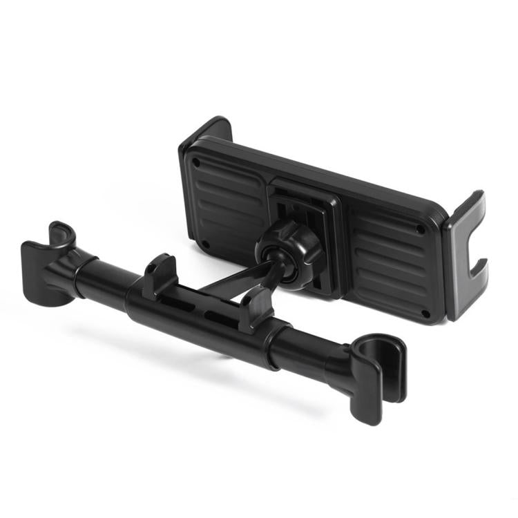 ZY-TZ04P Car Headrest Phone & Tablet Holder - Black