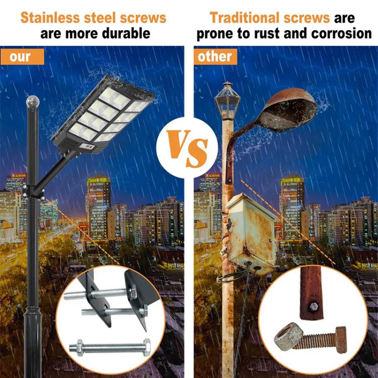 4 Sets 58mm Pipe Diameter Solar Street Light Bracket Mounting Arm, Length: 40cm