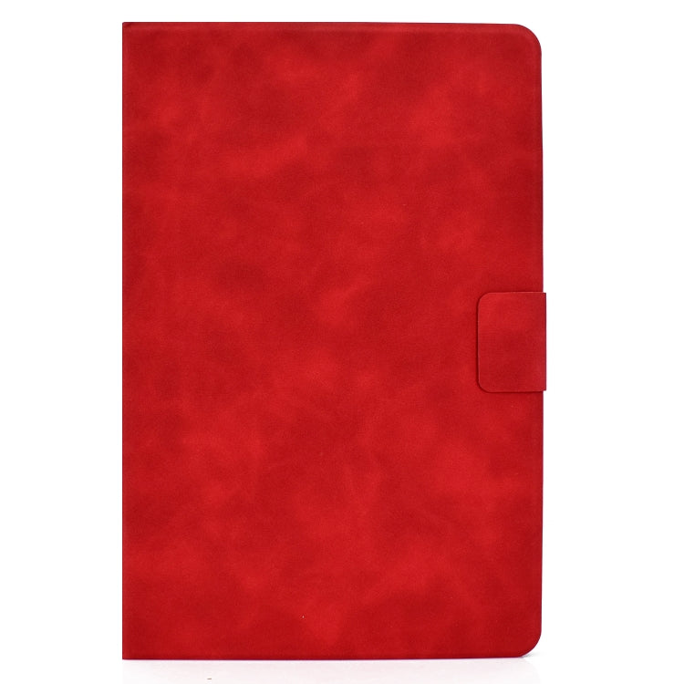 For Samsung Galaxy Tab A7 (2020) T500 Cowhide Texture Horizontal Flip Leather Case with Holder & Card Slots & Sleep / Wake-up