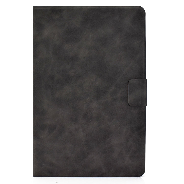 For Samsung Galaxy Tab A7 (2020) T500 Cowhide Texture Horizontal Flip Leather Case with Holder & Card Slots & Sleep / Wake-up