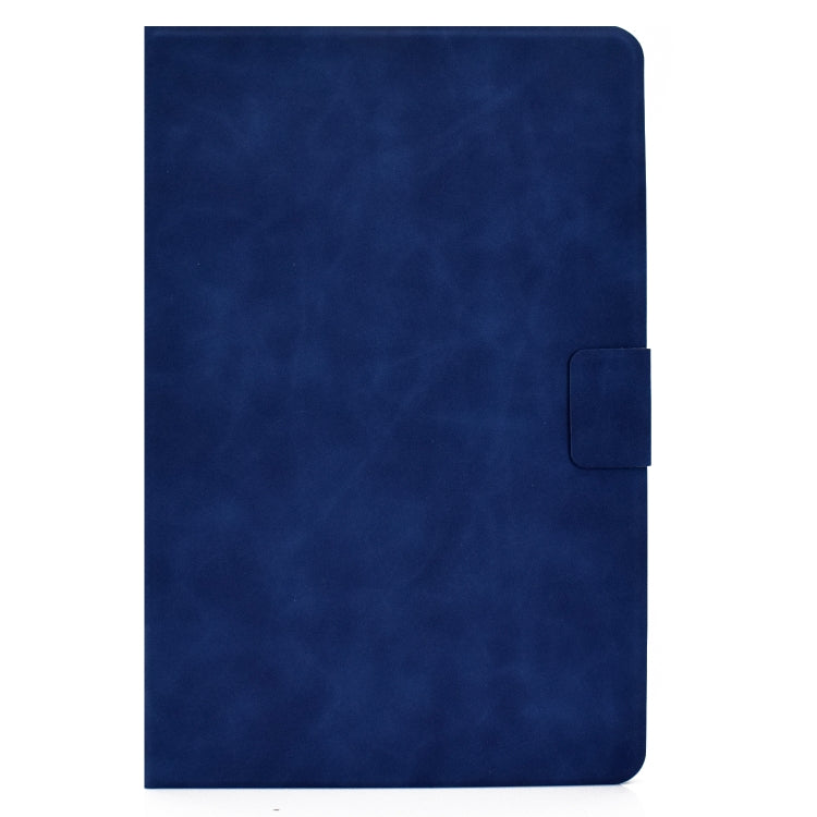 For Samsung Galaxy Tab A7 (2020) T500 Cowhide Texture Horizontal Flip Leather Case with Holder & Card Slots & Sleep / Wake-up