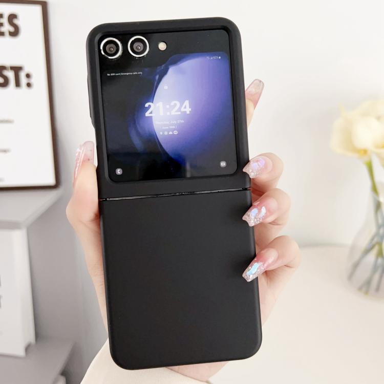 For Samsung Galaxy Z Flip7 5G Large Window Skin Feel PC Phone Case
