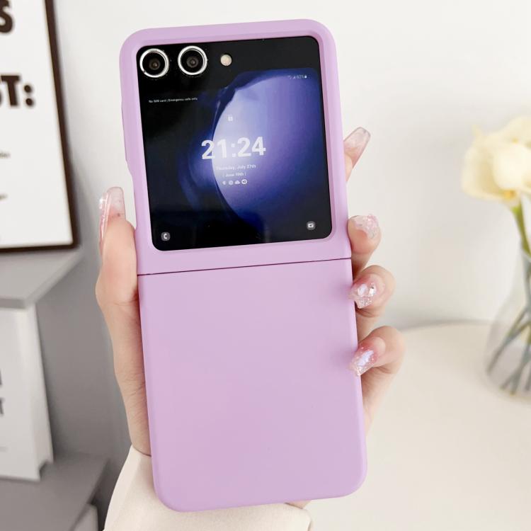 For Samsung Galaxy Z Flip7 5G Large Window Skin Feel PC Phone Case