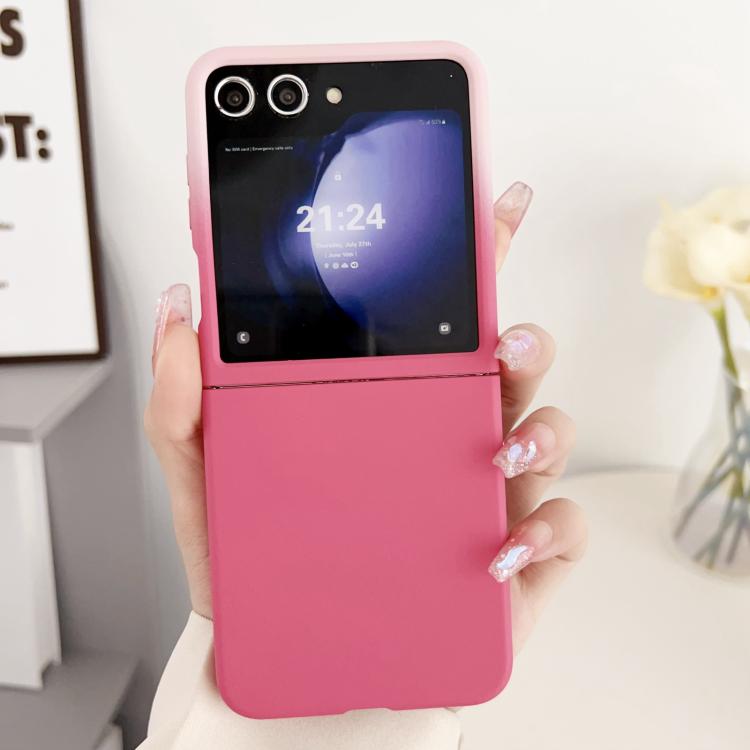 For Samsung Galaxy Z Flip7 5G Large Window Skin Feel PC Phone Case