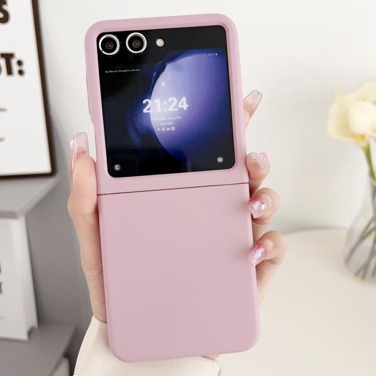 For Samsung Galaxy Z Flip5 Large Window Skin Feel PC Phone Case