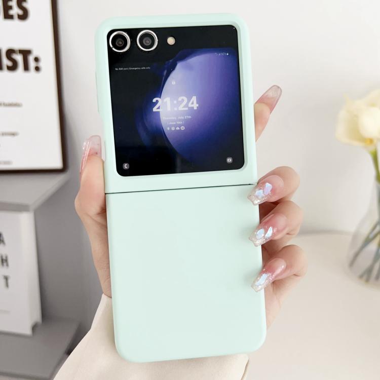 For Samsung Galaxy Z Flip5 Large Window Skin Feel PC Phone Case