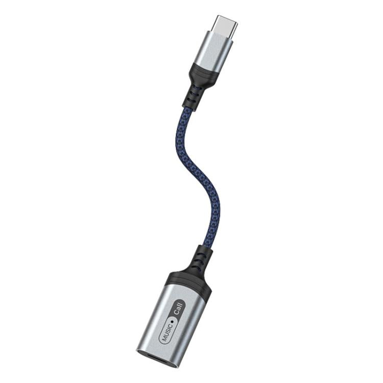 MH-306 USB-C / Type-C to 8 Pin Audio Earphone Adapter with Indicator Light