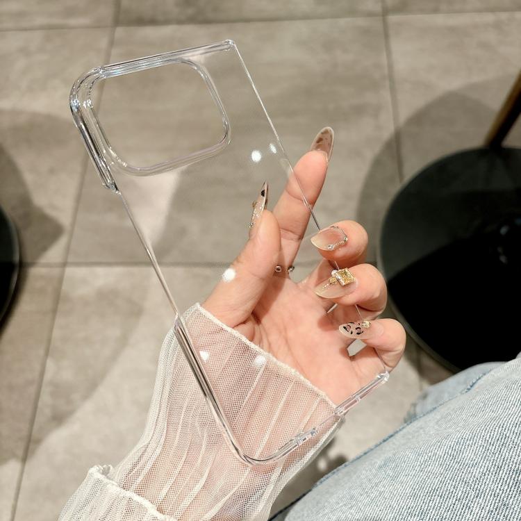 For Google Pixel 10 Pro Fold Clear PC Shockproof Phone Case - Transparent