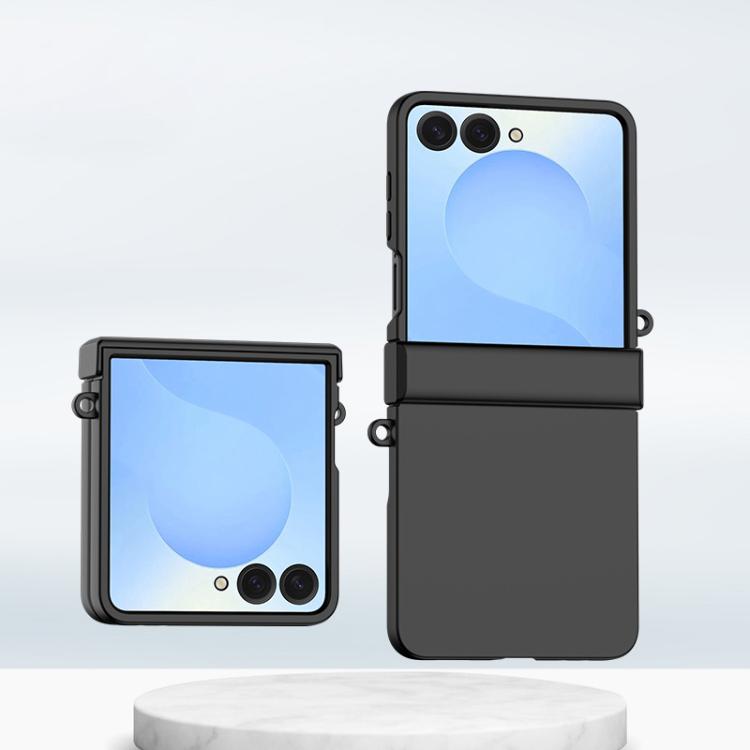 For Samsung Galaxy Z Flip7 5G Integrated Hinge Side Buckle PC Phone Case
