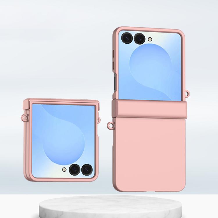 For Samsung Galaxy Z Flip7 5G Integrated Hinge Side Buckle PC Phone Case