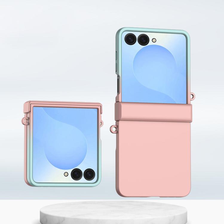 For Samsung Galaxy Z Flip7 5G Integrated Hinge Side Buckle PC Phone Case