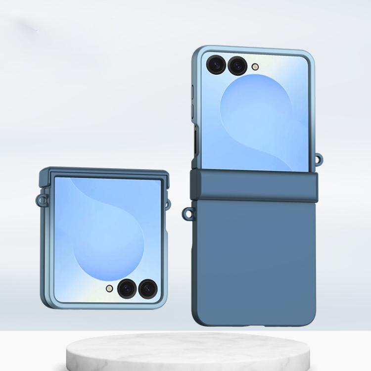 For Samsung Galaxy Z Flip7 5G Integrated Hinge Side Buckle PC Phone Case