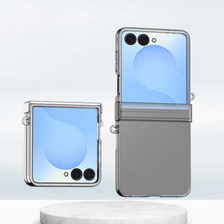For Samsung Galaxy Z Flip7 5G Integrated Hinge Side Buckle PC Phone Case