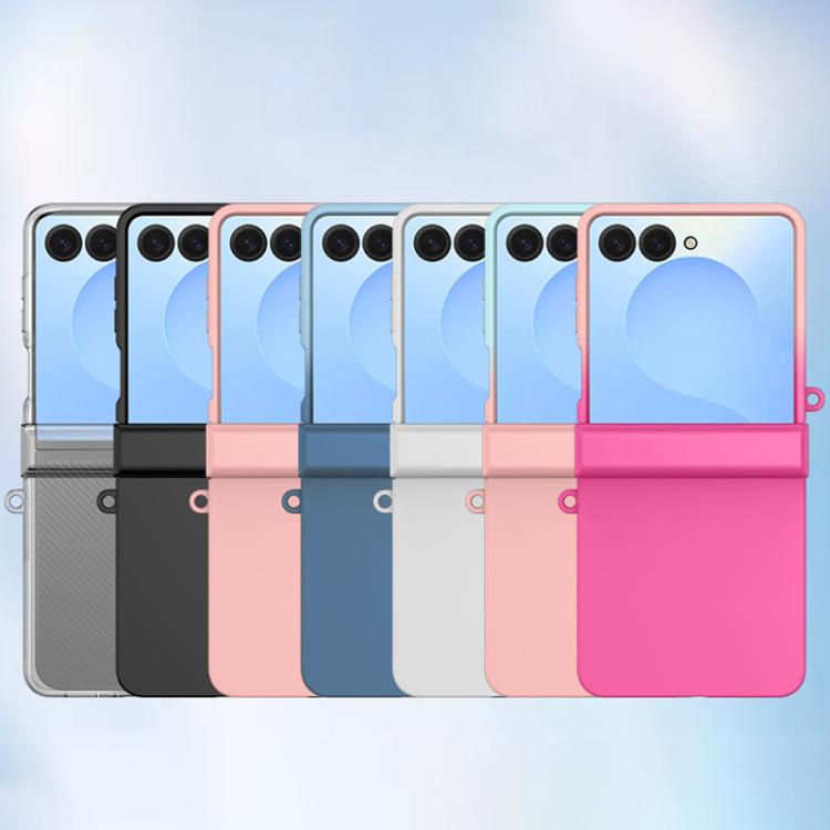 For Samsung Galaxy Z Flip7 5G Integrated Hinge Side Buckle PC Phone Case